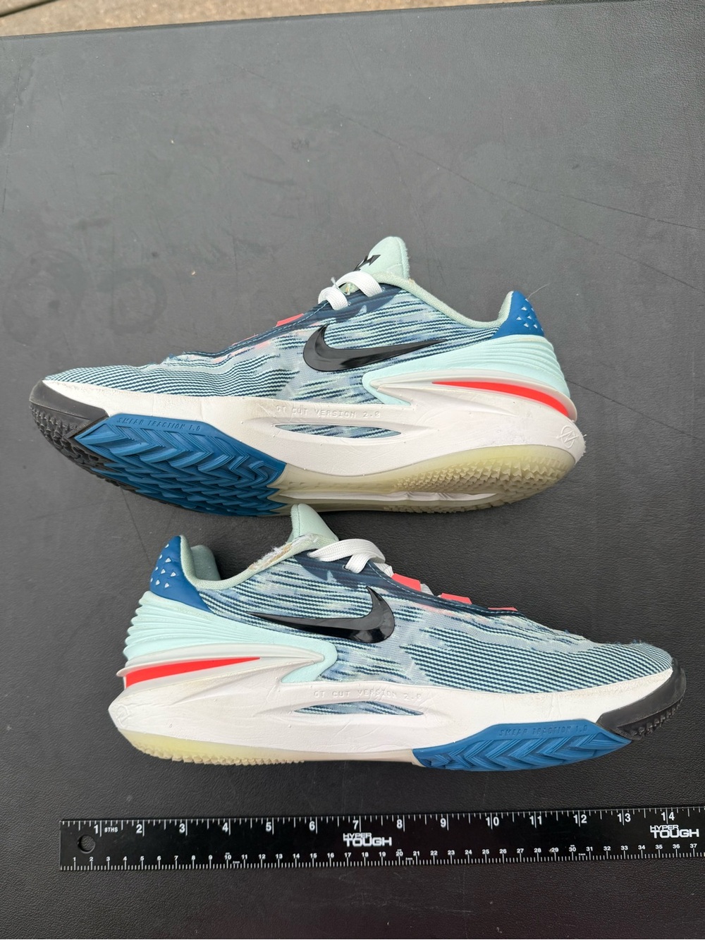 Nikes Air Zoom GT Cut 2 Industrial Blue Jade Ice Men’s Shoes Sz 8.5